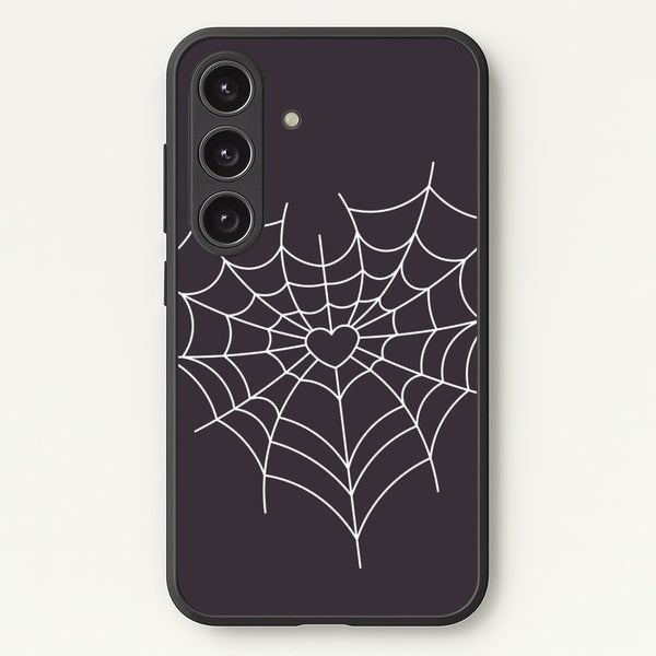Spiderweb Hearts I Galaxy S25 Case