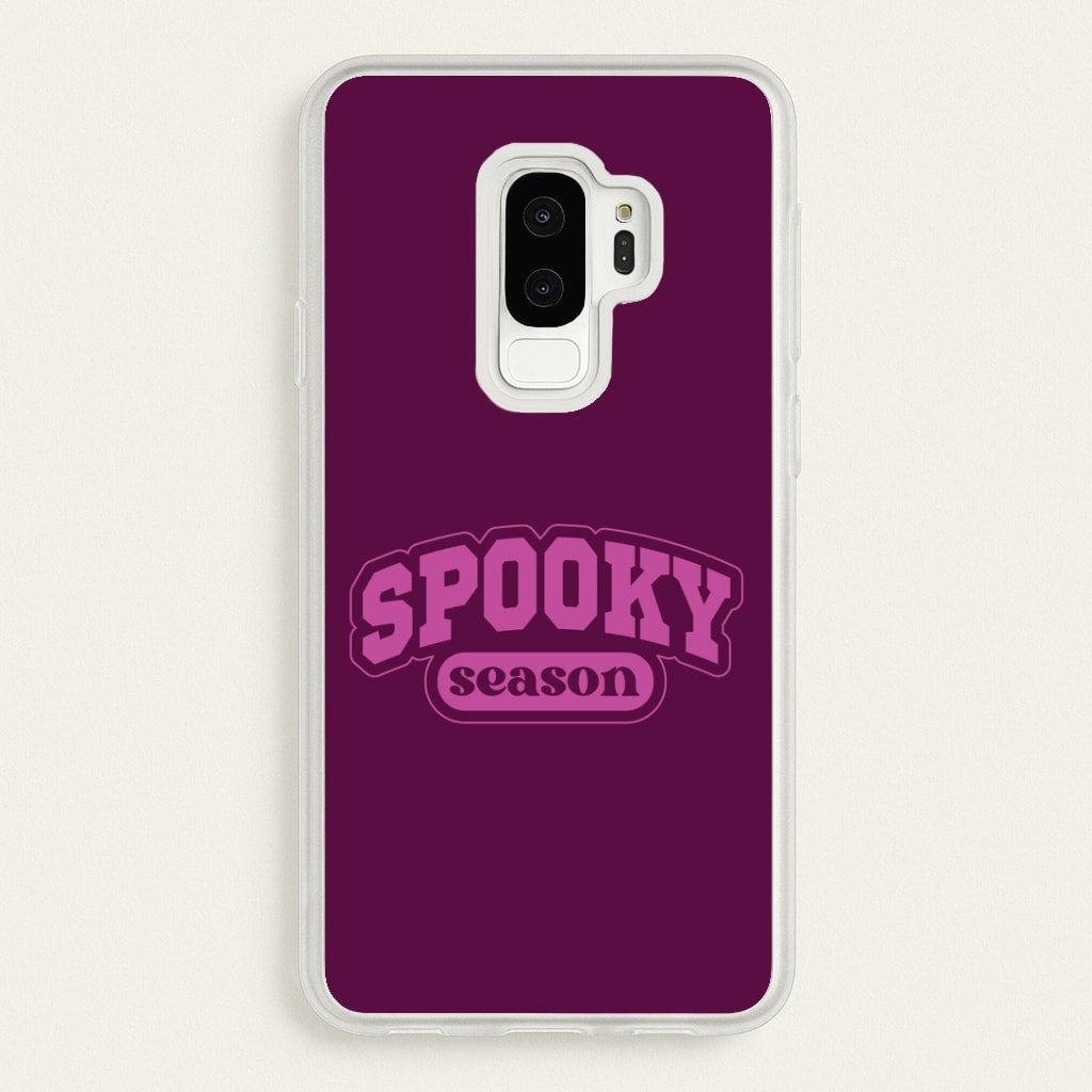Spooky Season Varsity Galaxy S9 Plus Case
