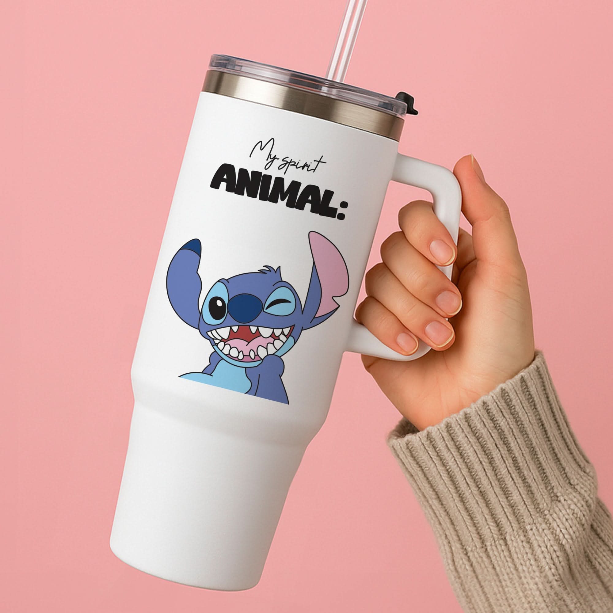 My Sprit Animal Blue Alien Tumbler