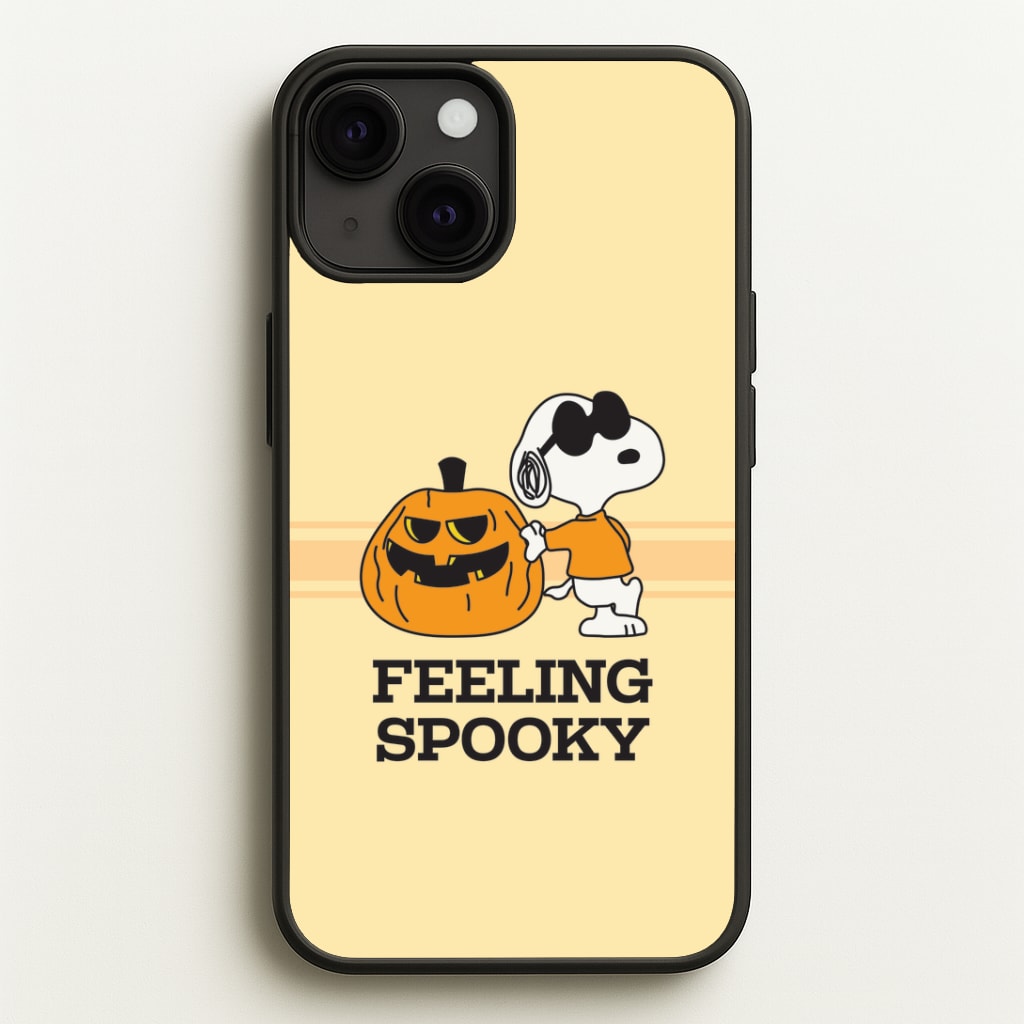 Feeling Spooky Cartoon Beagle iPhone 13 Mini Case