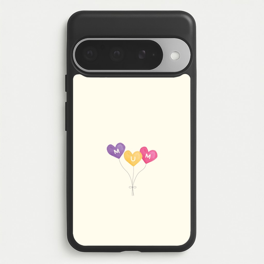Mum Watercolour Balloons Google Pixel 10 Pro XL Case