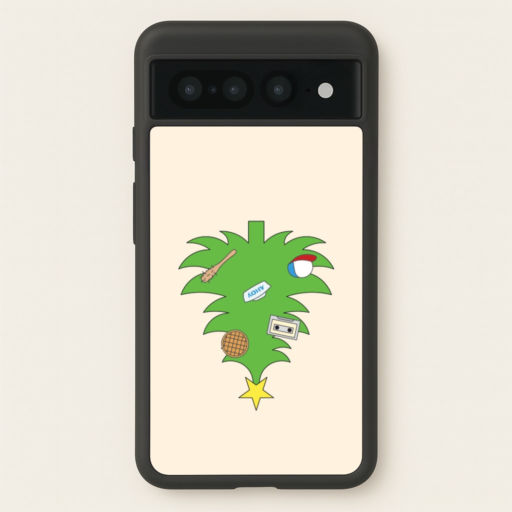 Upside Down Christmas Tree Google Pixel 7 Pro Case