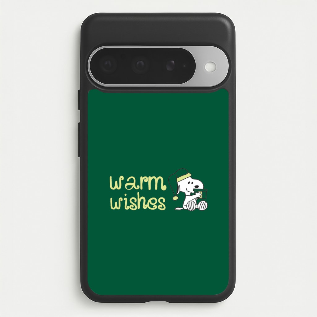 Cartoon Beagle Warm Wishes Google Pixel 10 Pro XL Case