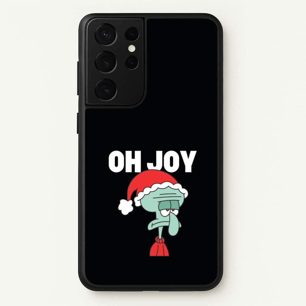 Oh Joy Cartoon Squid Galaxy S21 Ultra Case