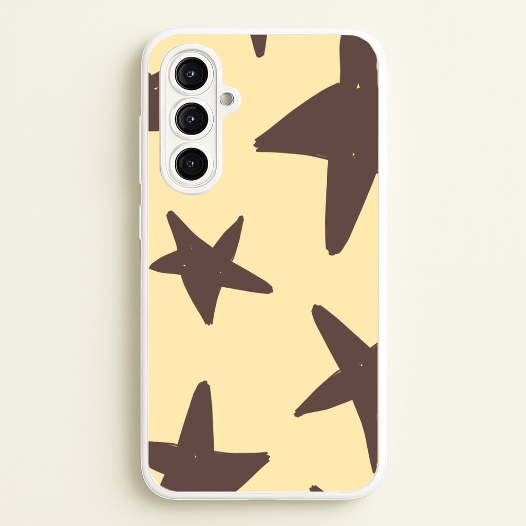 Vanilla & Chocolate Stars Galaxy A16 Case