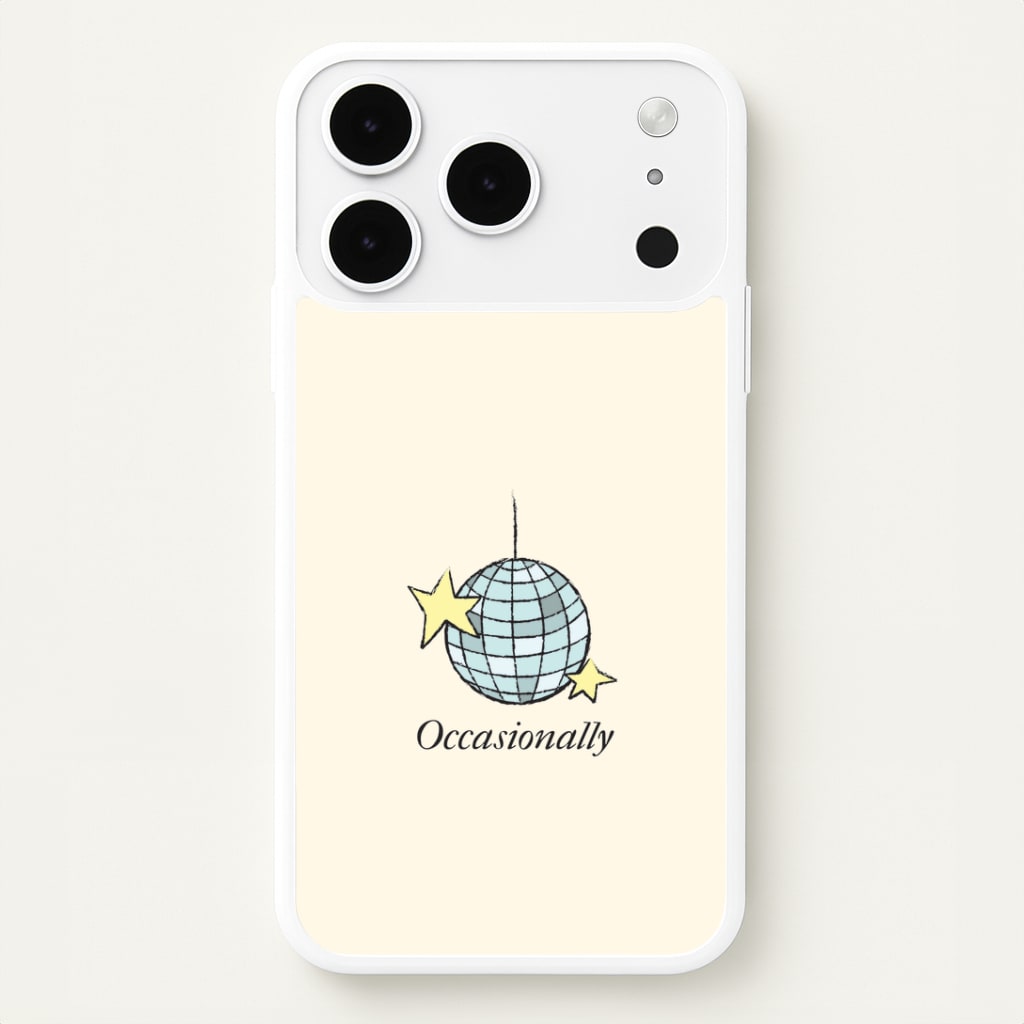 Ocasionally Discoball iPhone 17 Pro Case