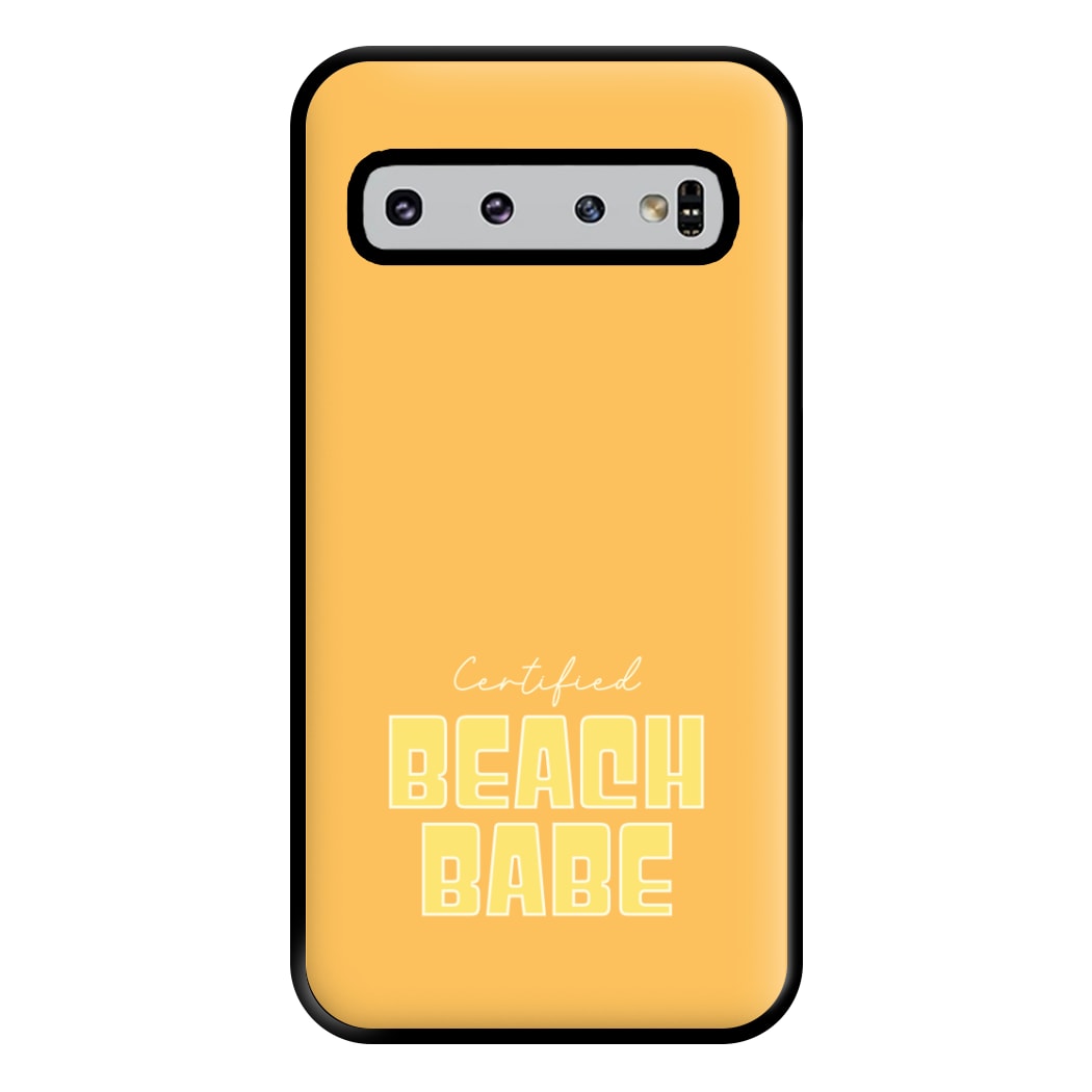 Certified Beach Babe Galaxy S10 Plus Case