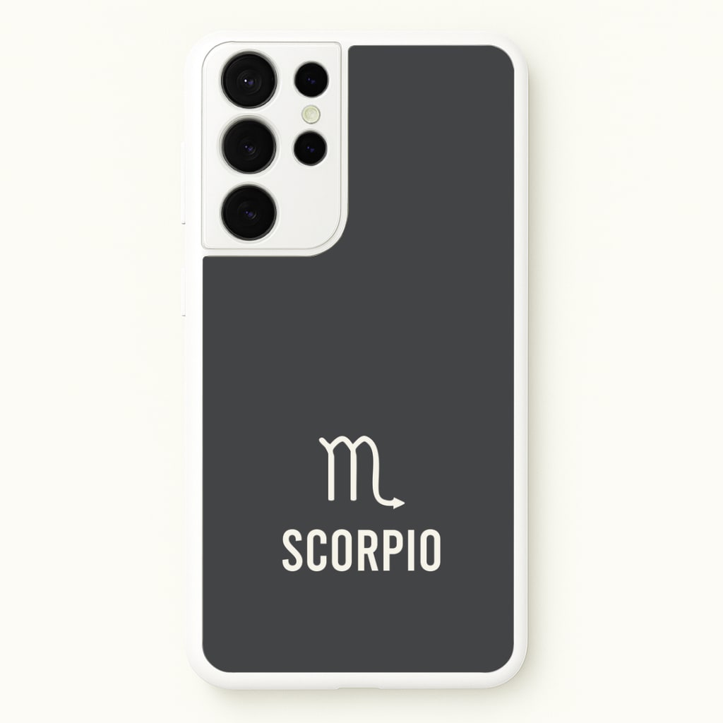 Scorpio Pastel Zodiac Galaxy S21 Ultra Case