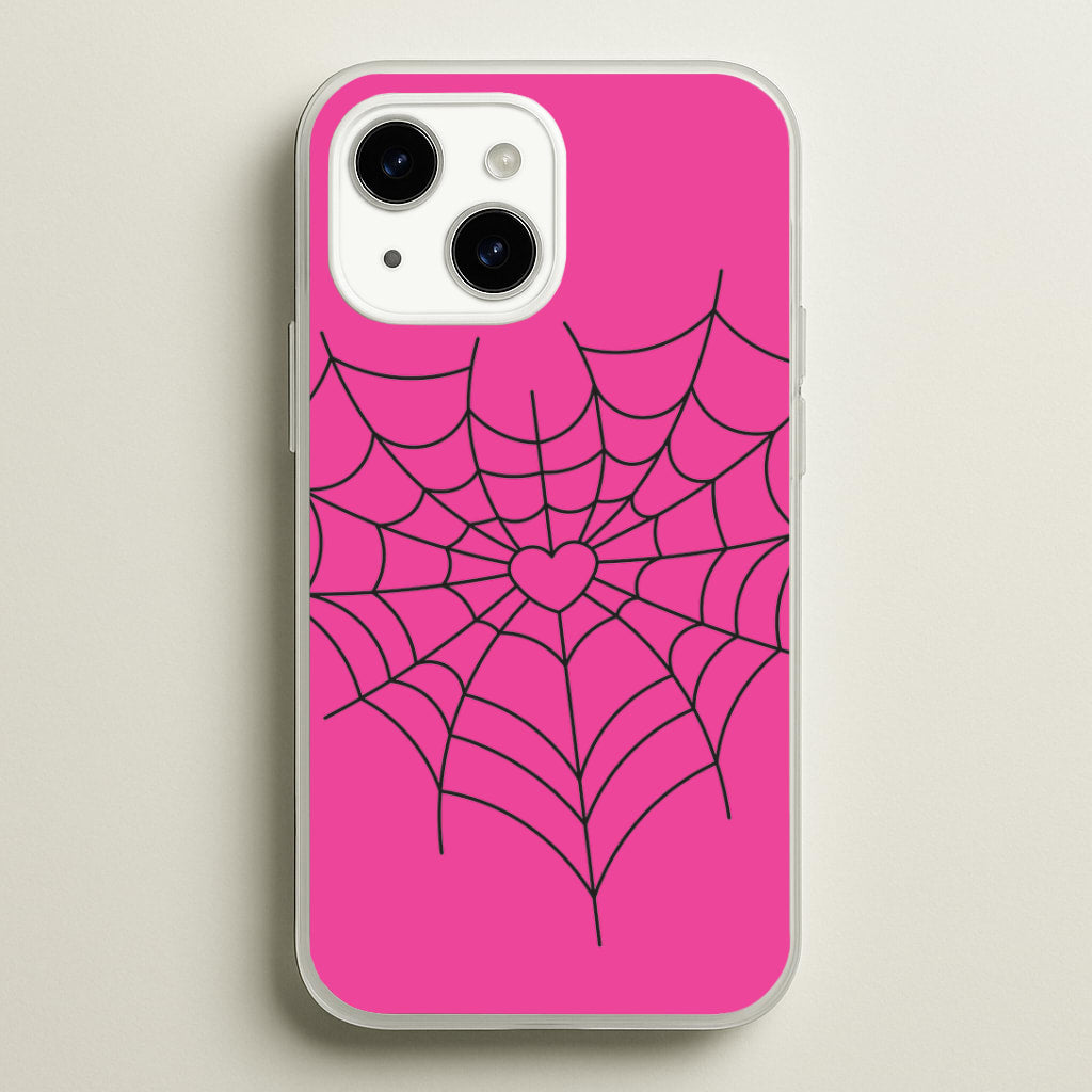Spiderweb Hearts II iPhone 14 Plus Case