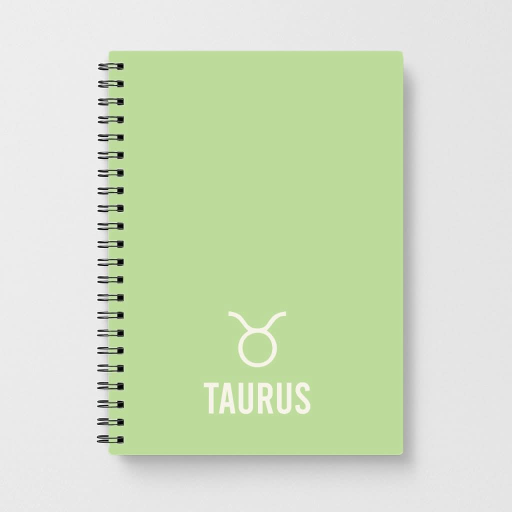 Taurus Pastel Zodiac Notebook