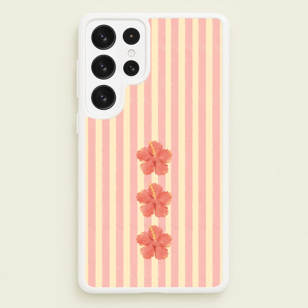Hibiscus Rays Galaxy S23 Ultra Case