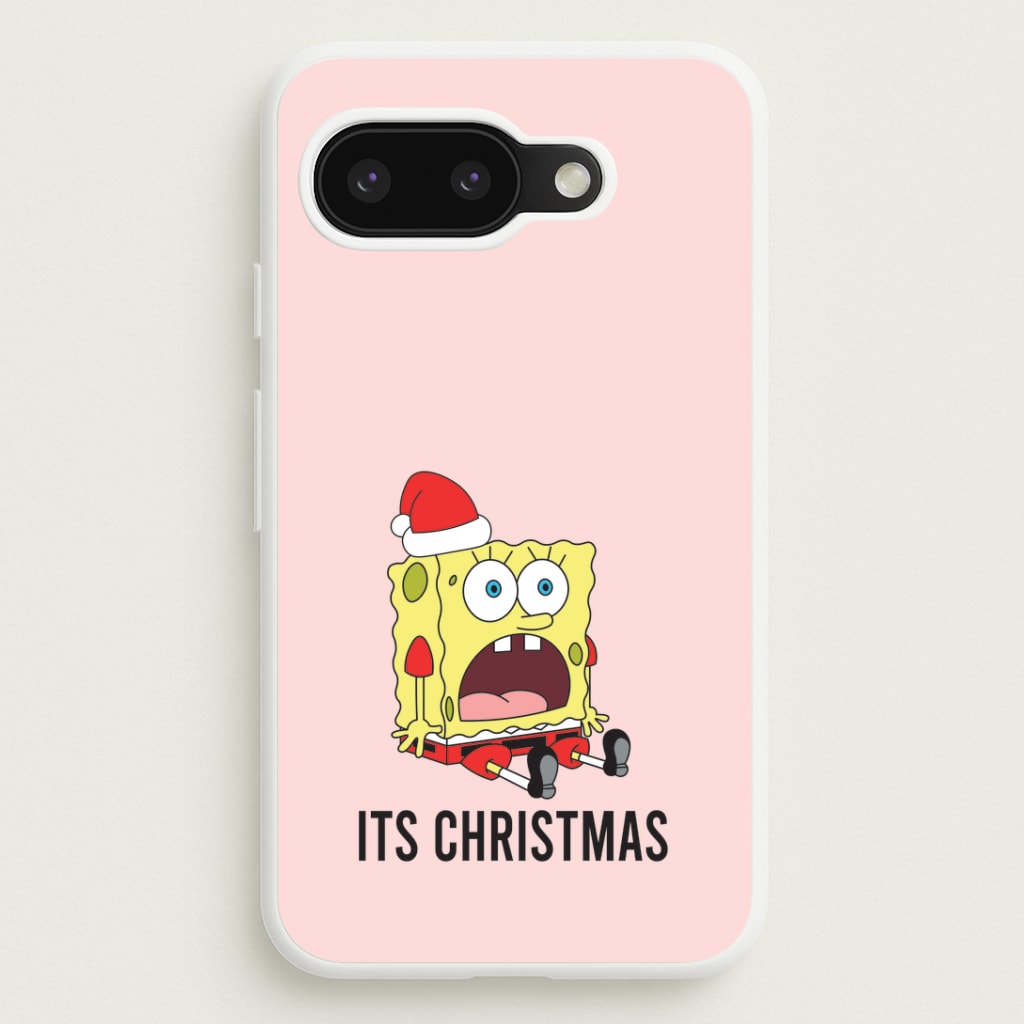 It's Christmas Cartoon Sponge Google Pixel 9a Case