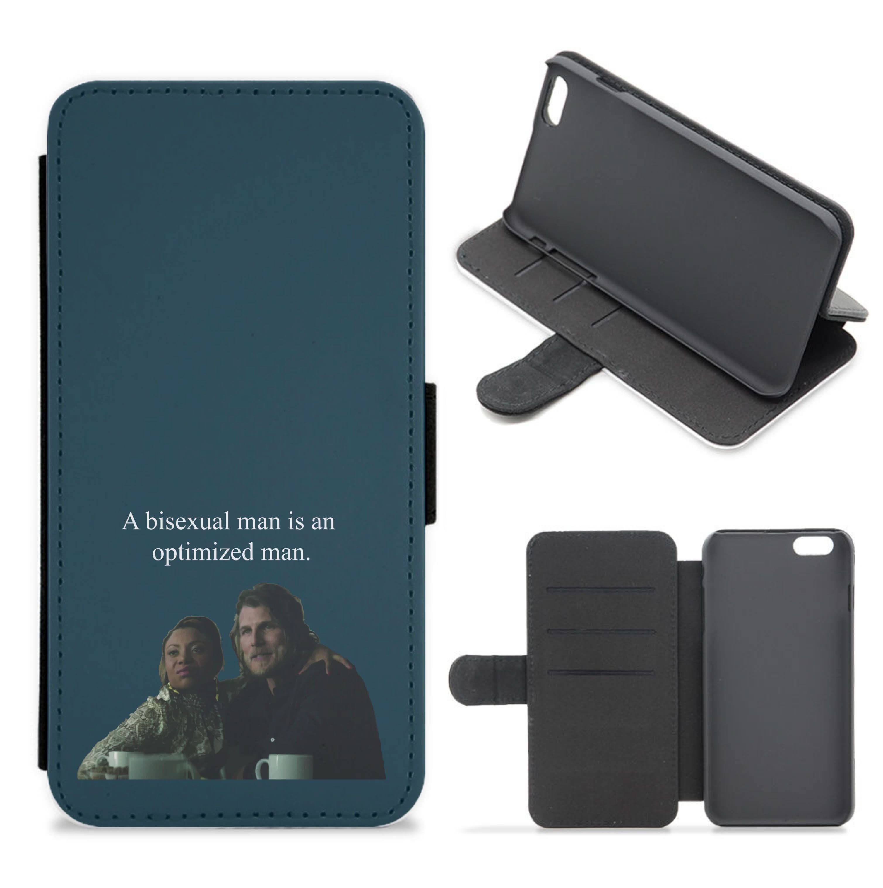 A Bisexual Man Flip / Wallet Phone Case