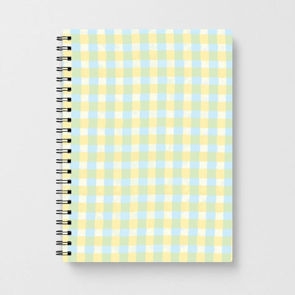 Lemonade Gingham Notebook