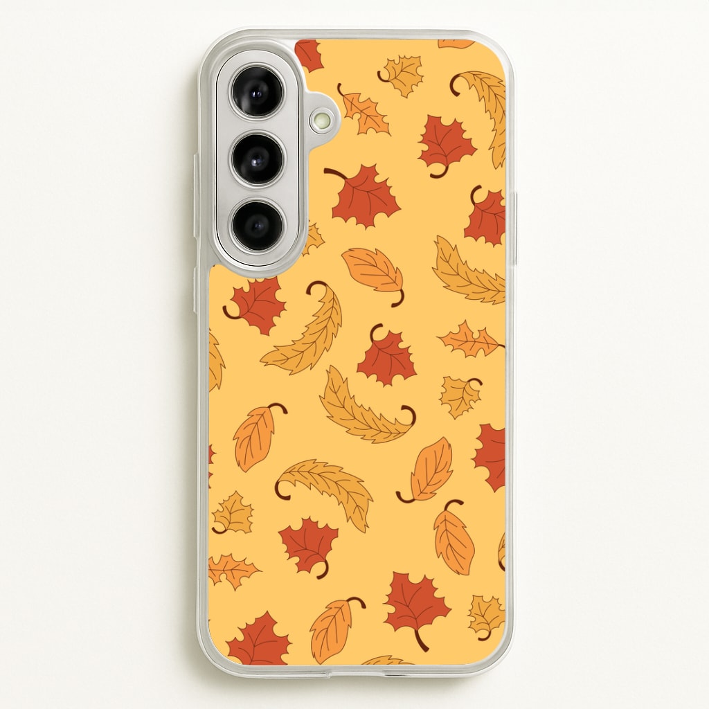 Leaves Assortment Pattern Galaxy A56 Case