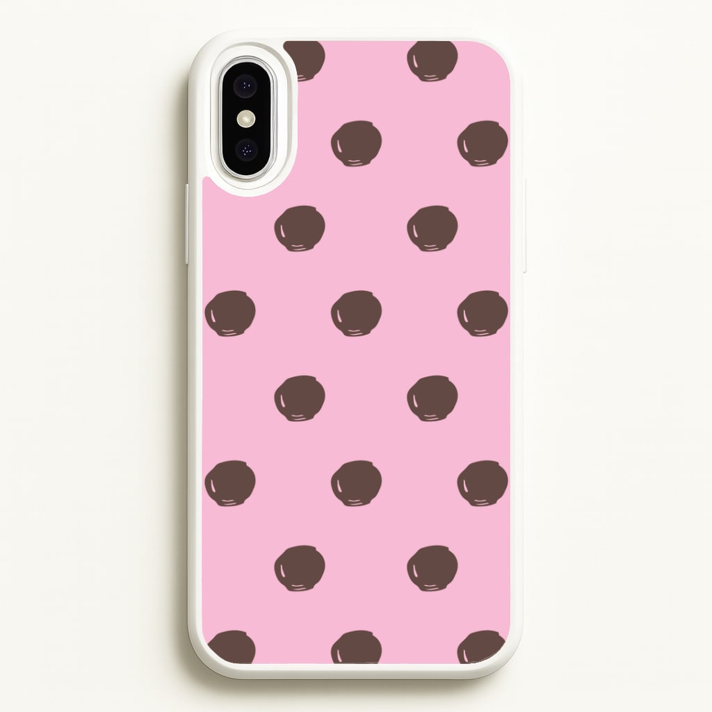 Strawberry Buttons iPhone XS Max Case