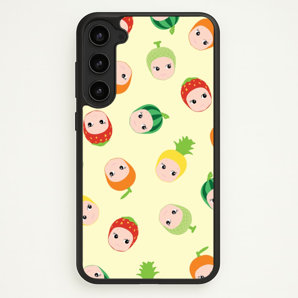 Fruit Angels Pattern Galaxy S23 Plus Case
