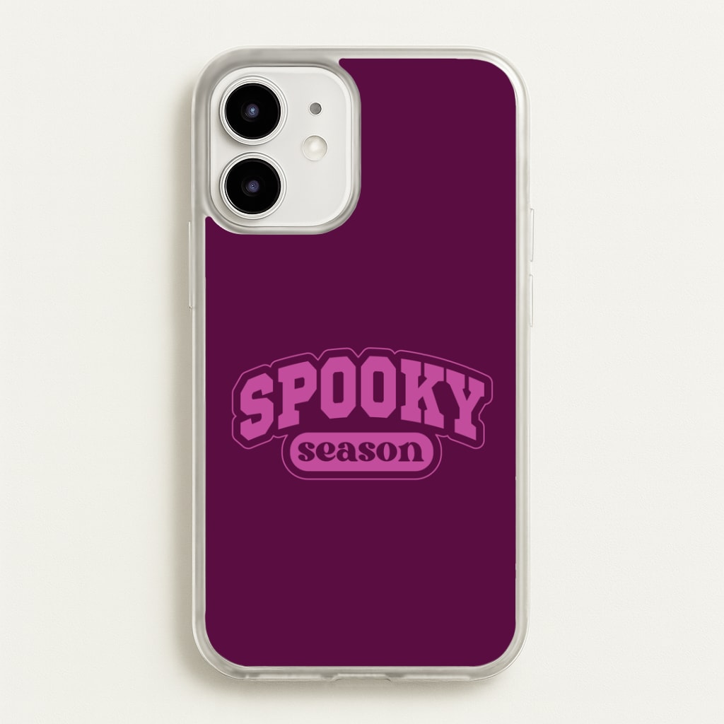 Spooky Season Varsity iPhone 12 Mini Case