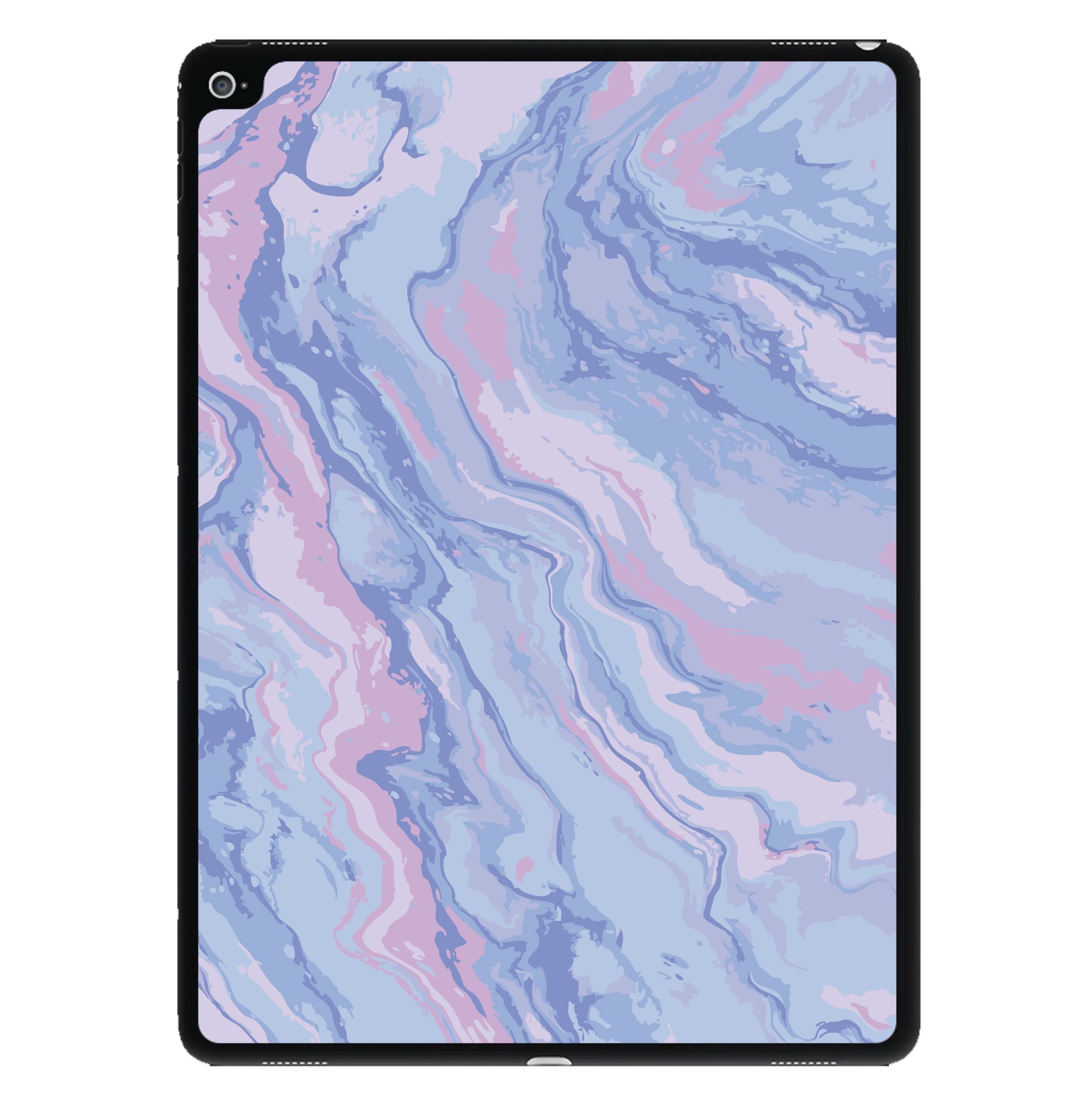 Purple Cloudy Marble iPad Case