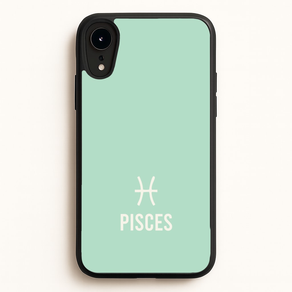 Pisces Pastel Zodiac iPhone XR Case