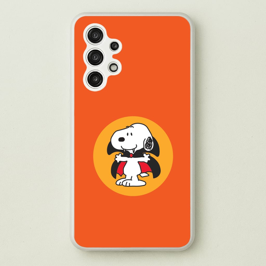 Cartoon Beagle Vampire Galaxy A13 Case
