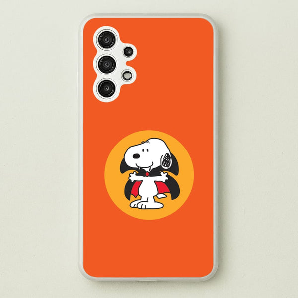 Cartoon Beagle Vampire Galaxy A13 Case