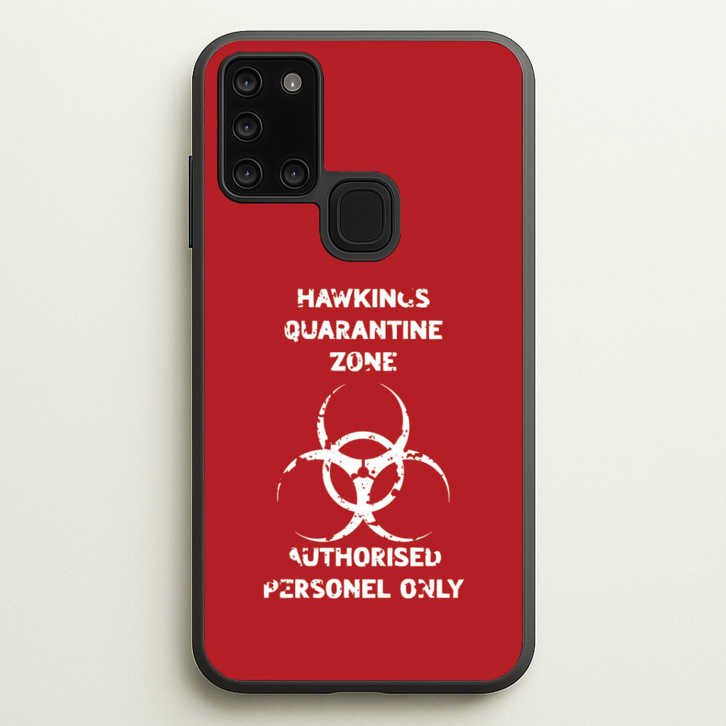 Hawkings Quarantine Zone Galaxy A21s Case