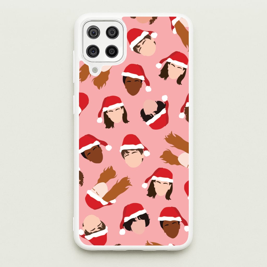 Christmas Stranger Crew Pattern Galaxy A12 Case