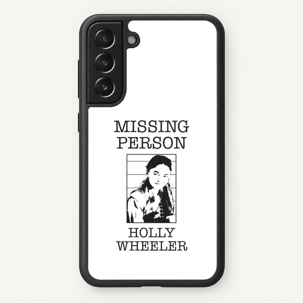 Missing Person Holly Galaxy S21FE Case