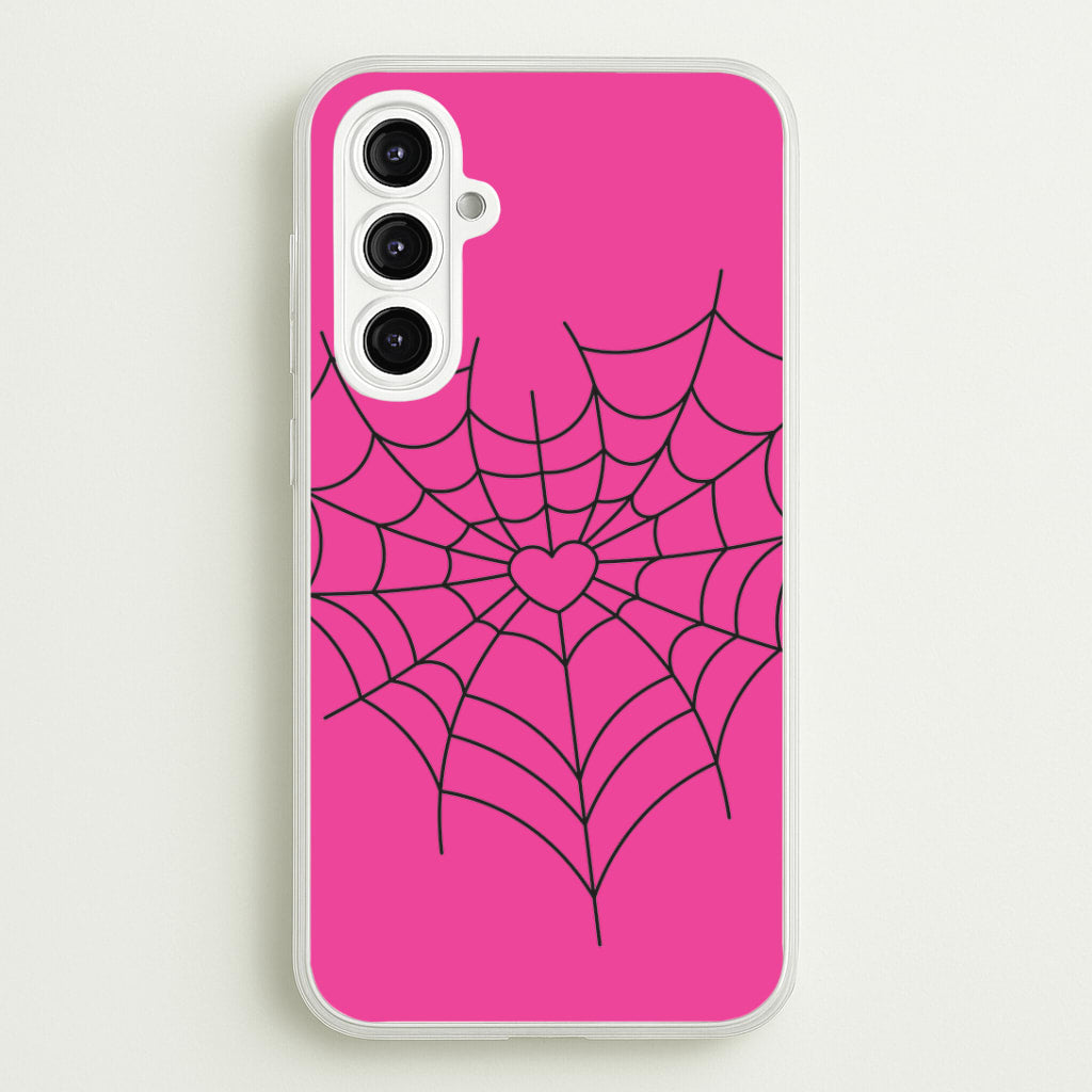 Spiderweb Hearts II Galaxy A16 Case