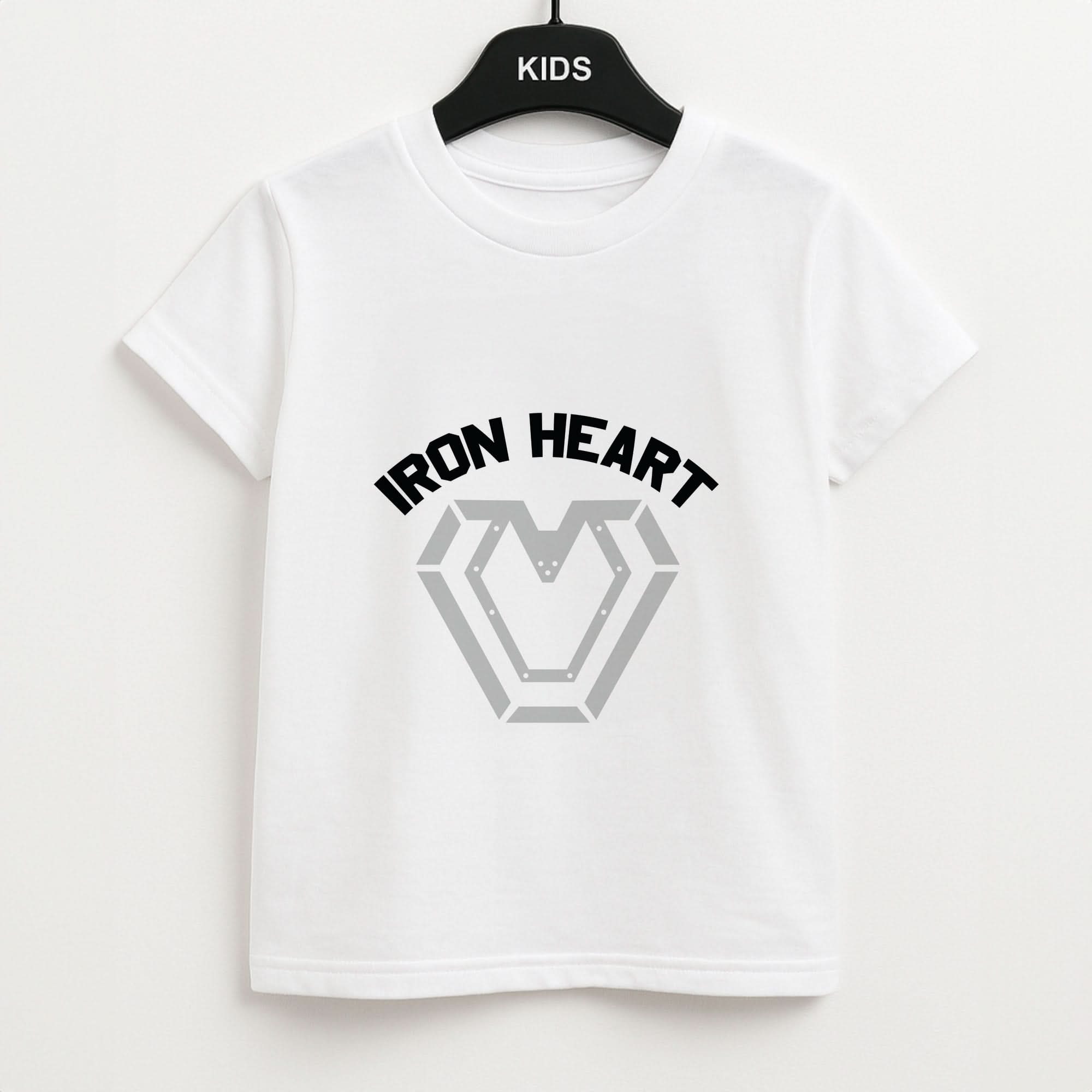 Metal Hero Heart Kids Unisex T-Shirt