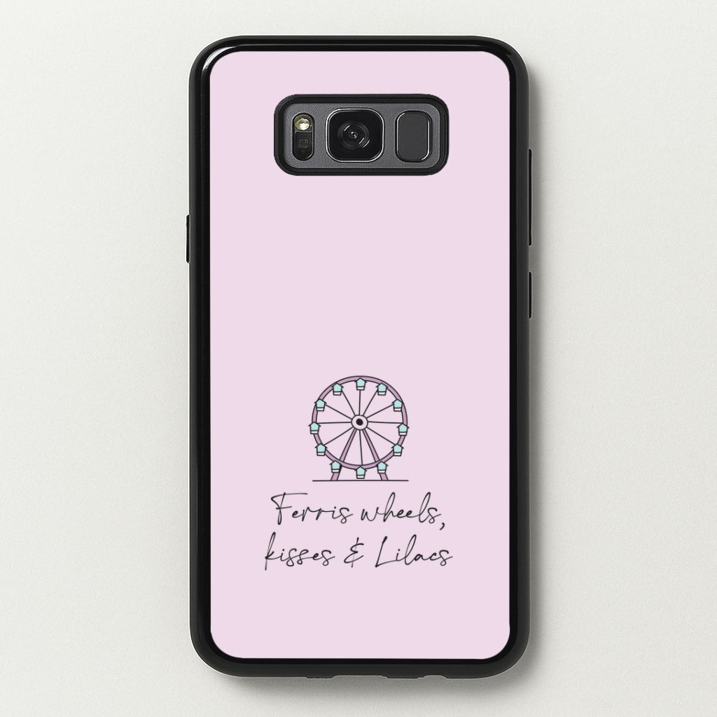 Ferris Wheels, Kisses & Lilacs Galaxy S8 Case