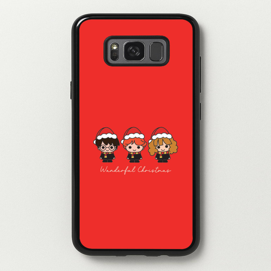 Wizards With Christmas Hats Galaxy S8 Plus Case