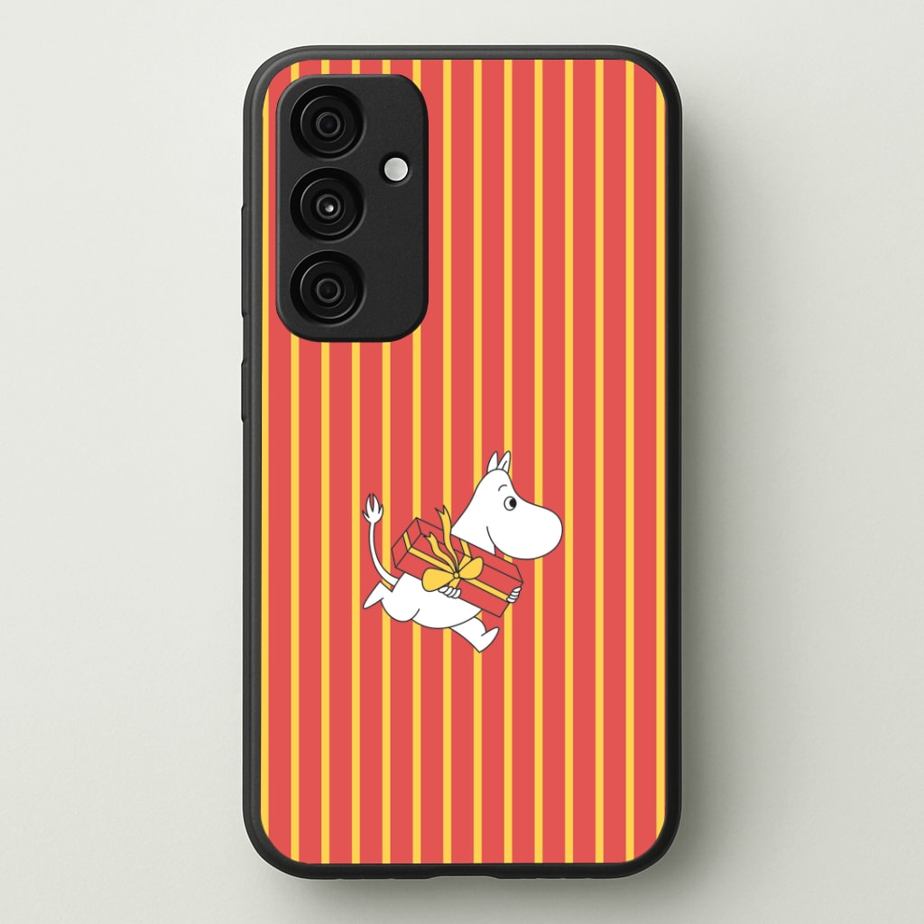 Red Present Moom Galaxy A35 Case