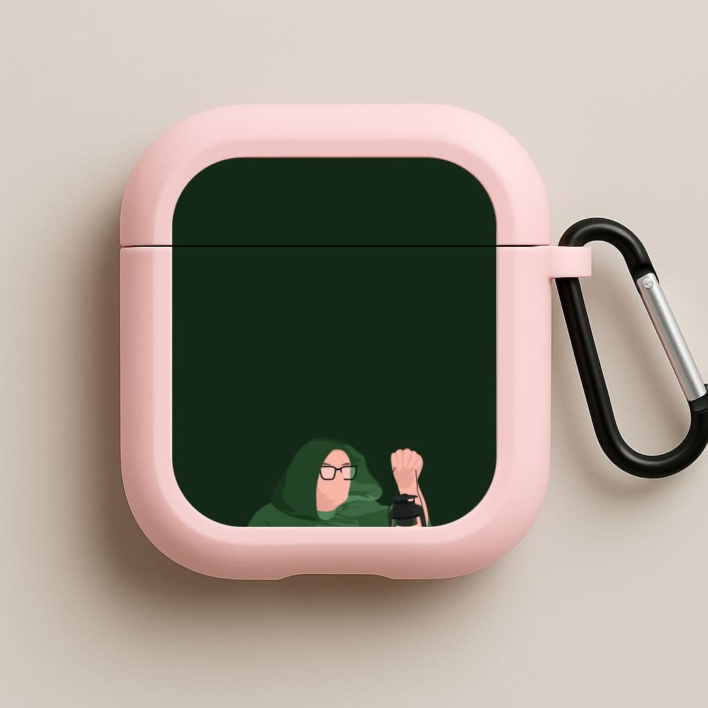 Traitor Alan Pink AirPods Case