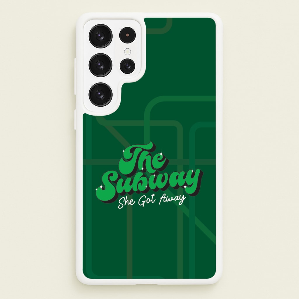 Subway Green Galaxy S23 Ultra Case