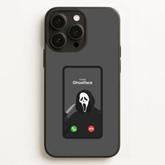Caller ID Ghostface Phone Case