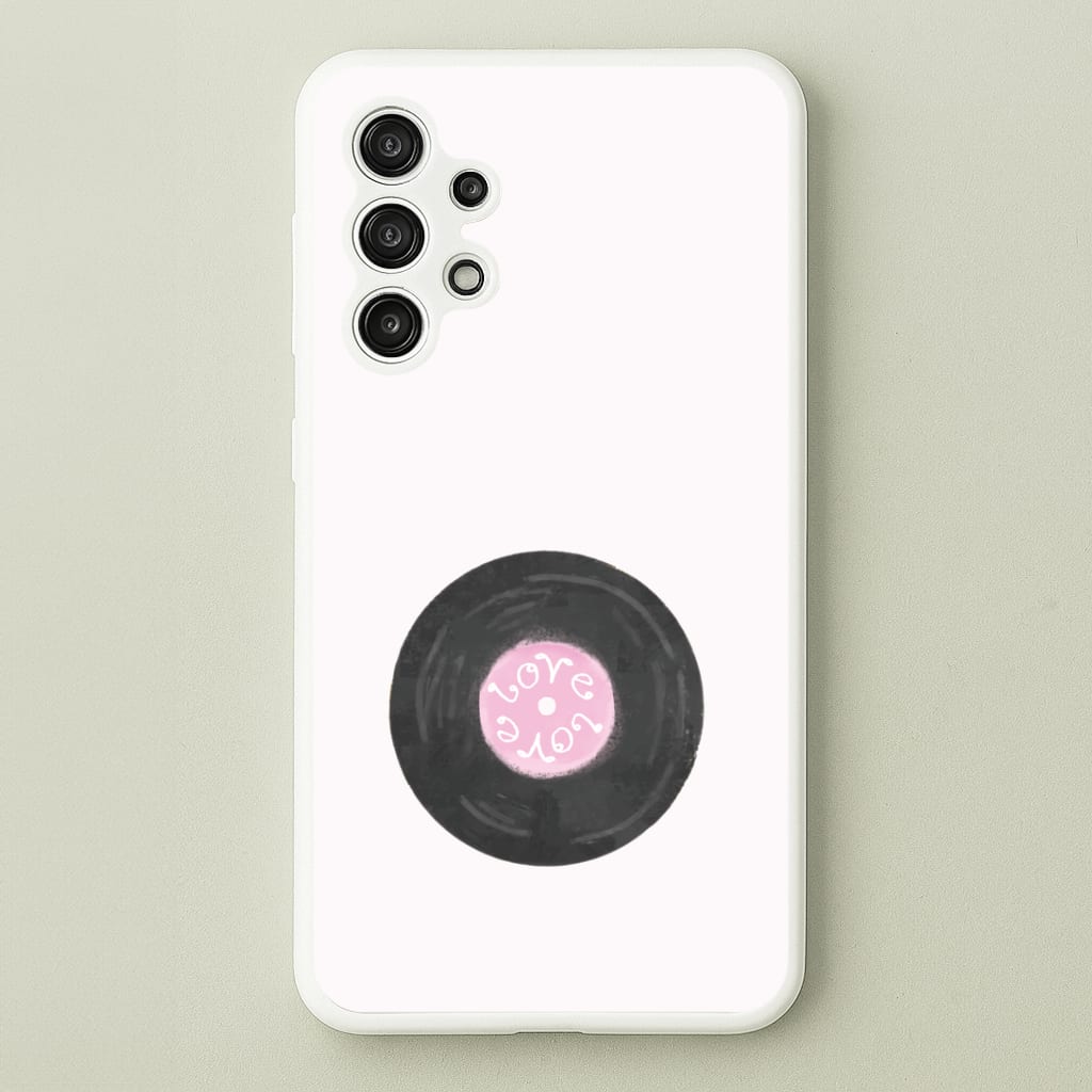 Love Vinyl Galaxy A13 Case