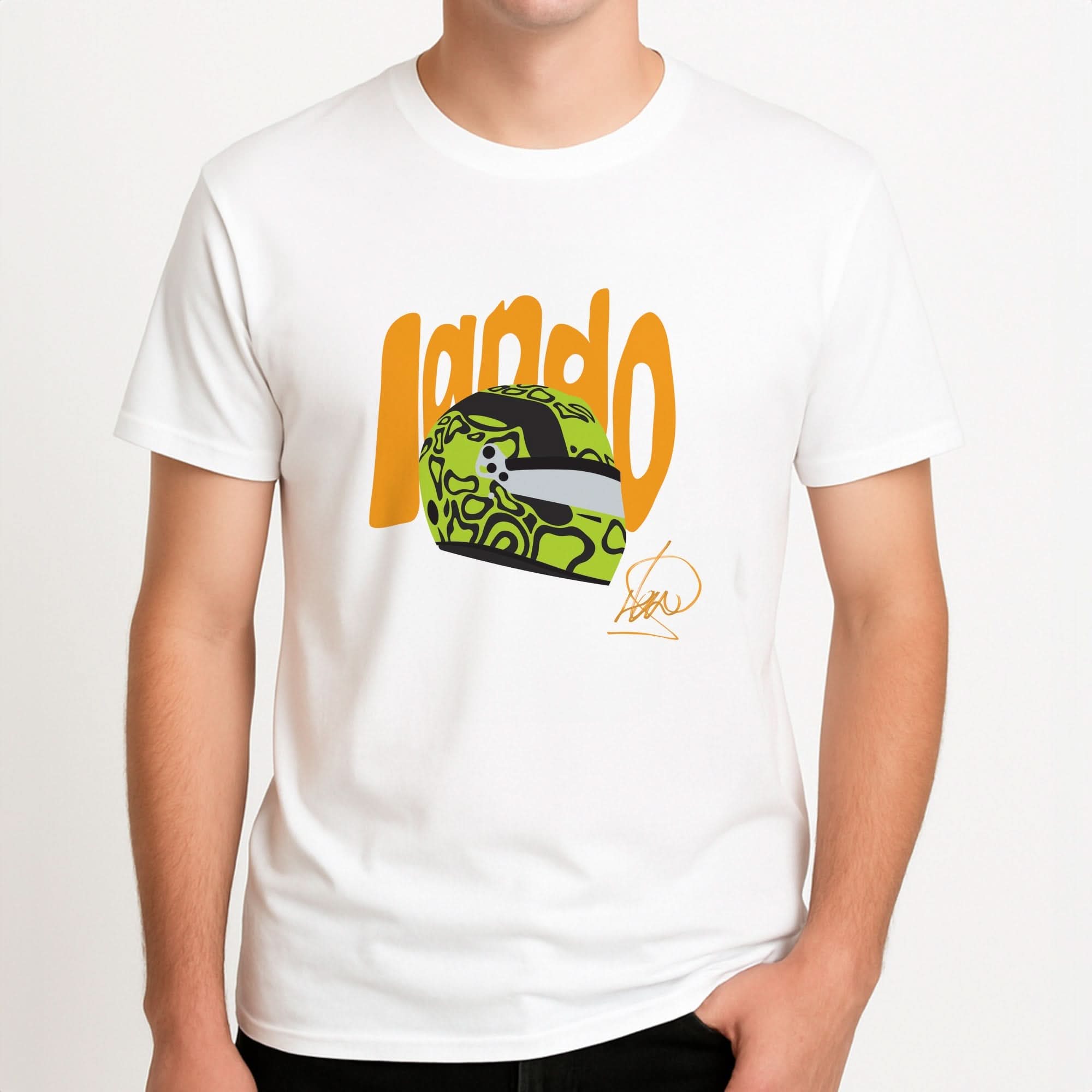 Abstract Lando Mens T-Shirt