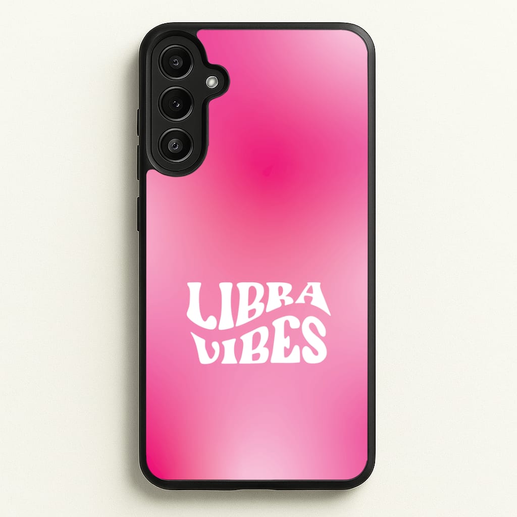Libra Vibes Gradient Zodiac Galaxy A36 Case