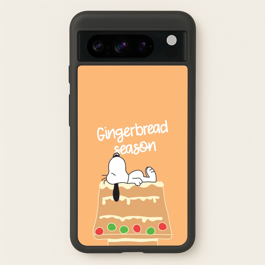 Cartoon Beagle Gingerbread House Google Pixel 8 Pro Case