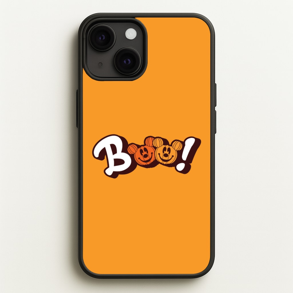 Pumkin Mouse Boo iPhone 13 Mini Case