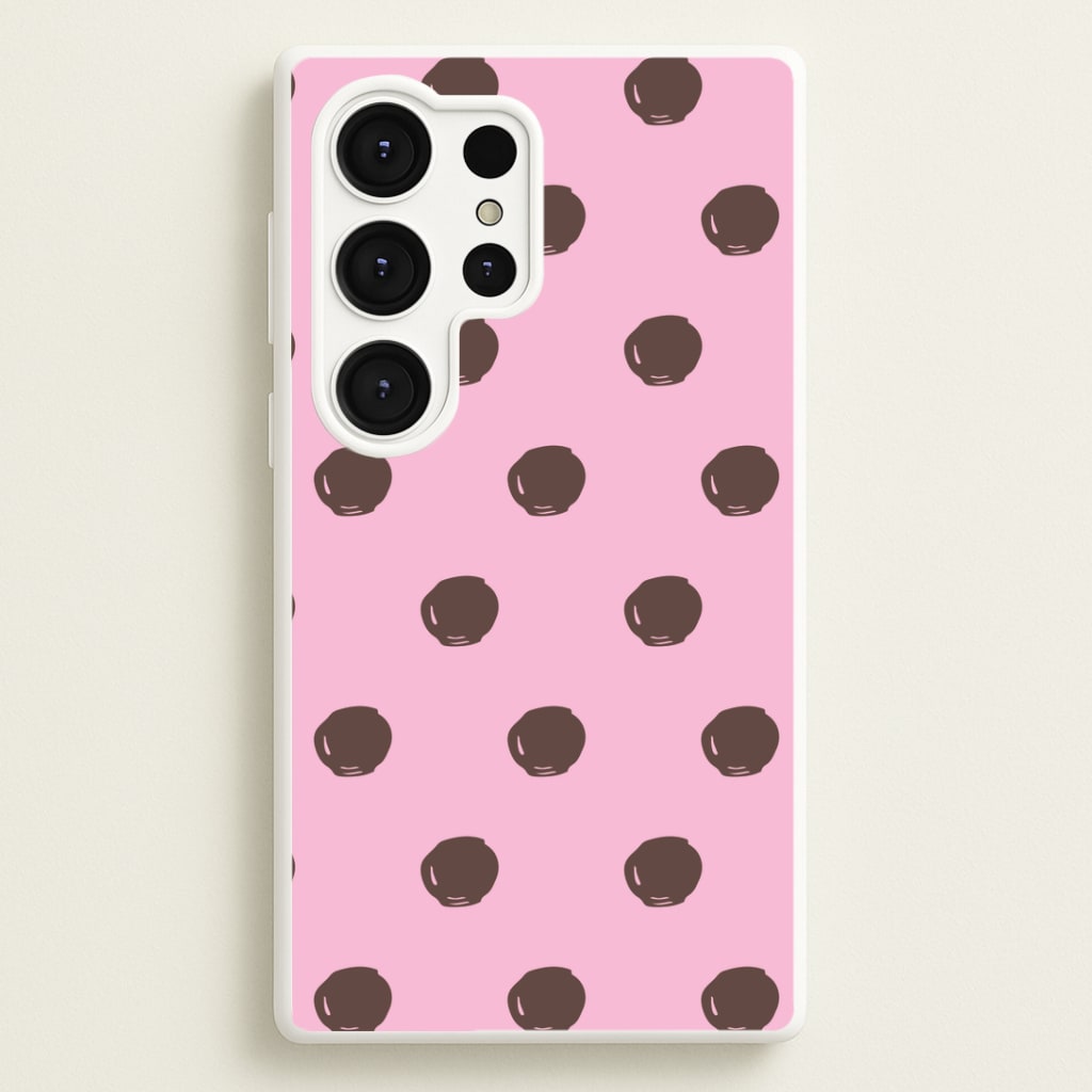Strawberry Buttons Galaxy S25 Ultra Case
