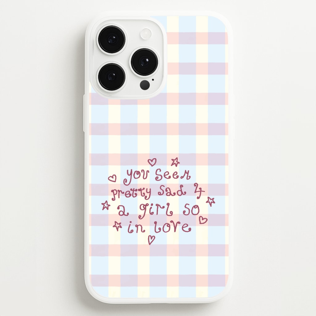 Dreamy Plaid iPhone 13 Pro Case