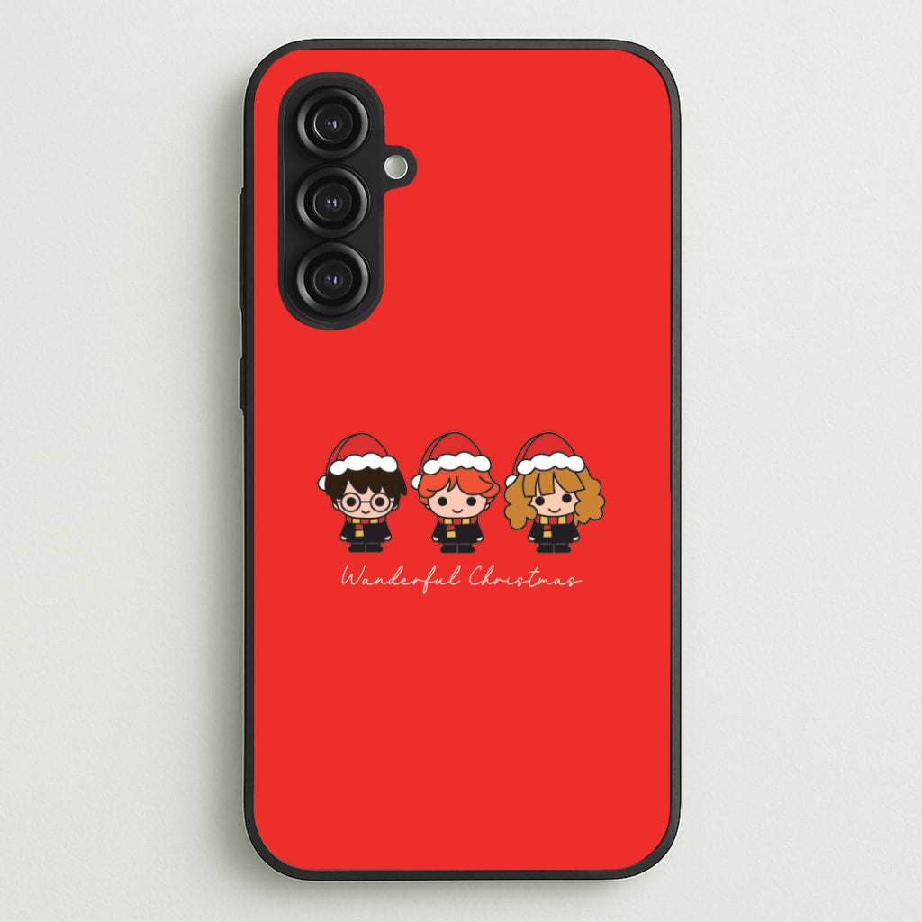 Wizards With Christmas Hats Galaxy S23FE Case