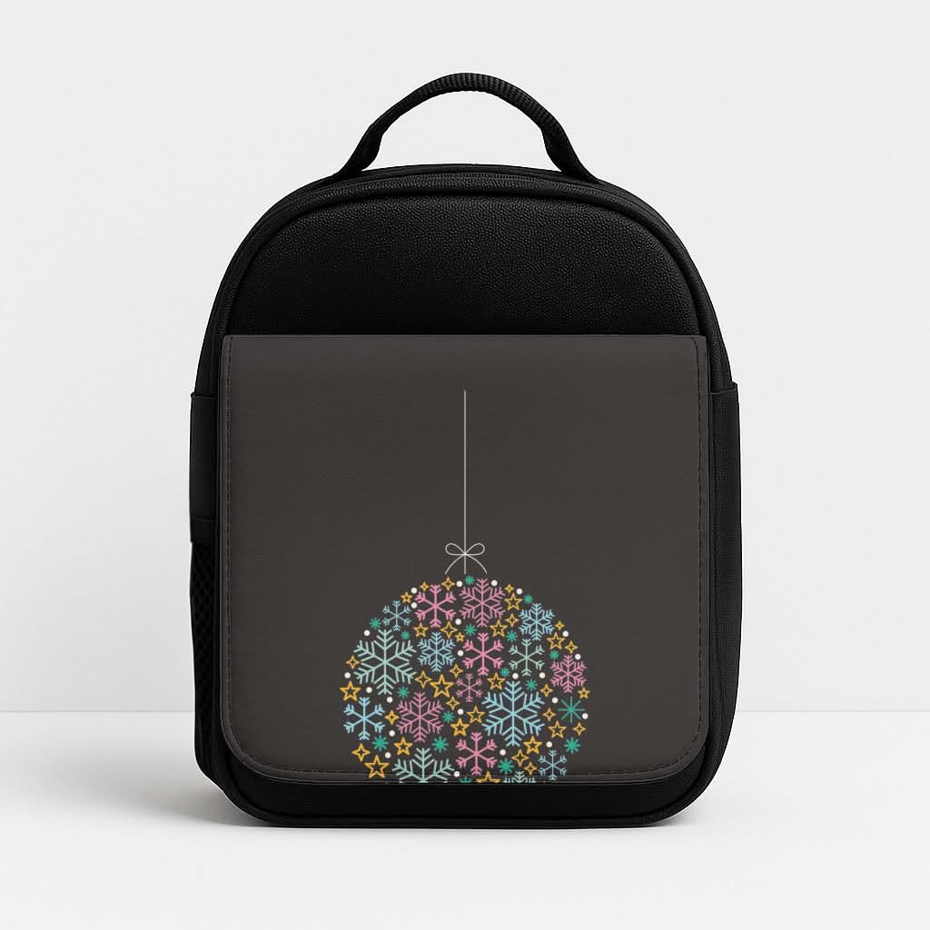 Geometric Bauble  Insulated Lunch Bag