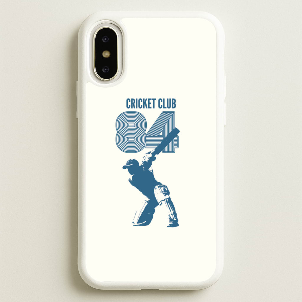 Cricket Club '84 iPhone X / XS Case
