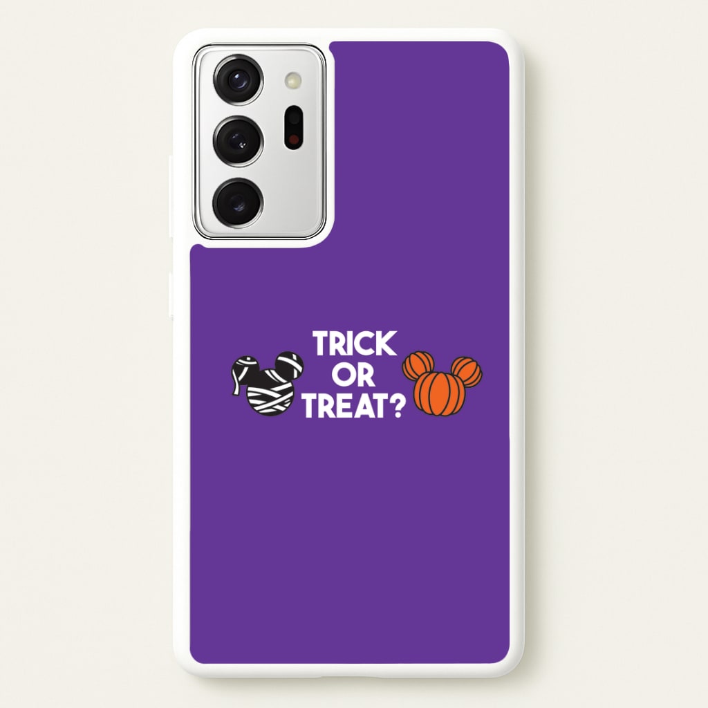 Trick Or Treat Mouse Galaxy Note 20 Ultra Case