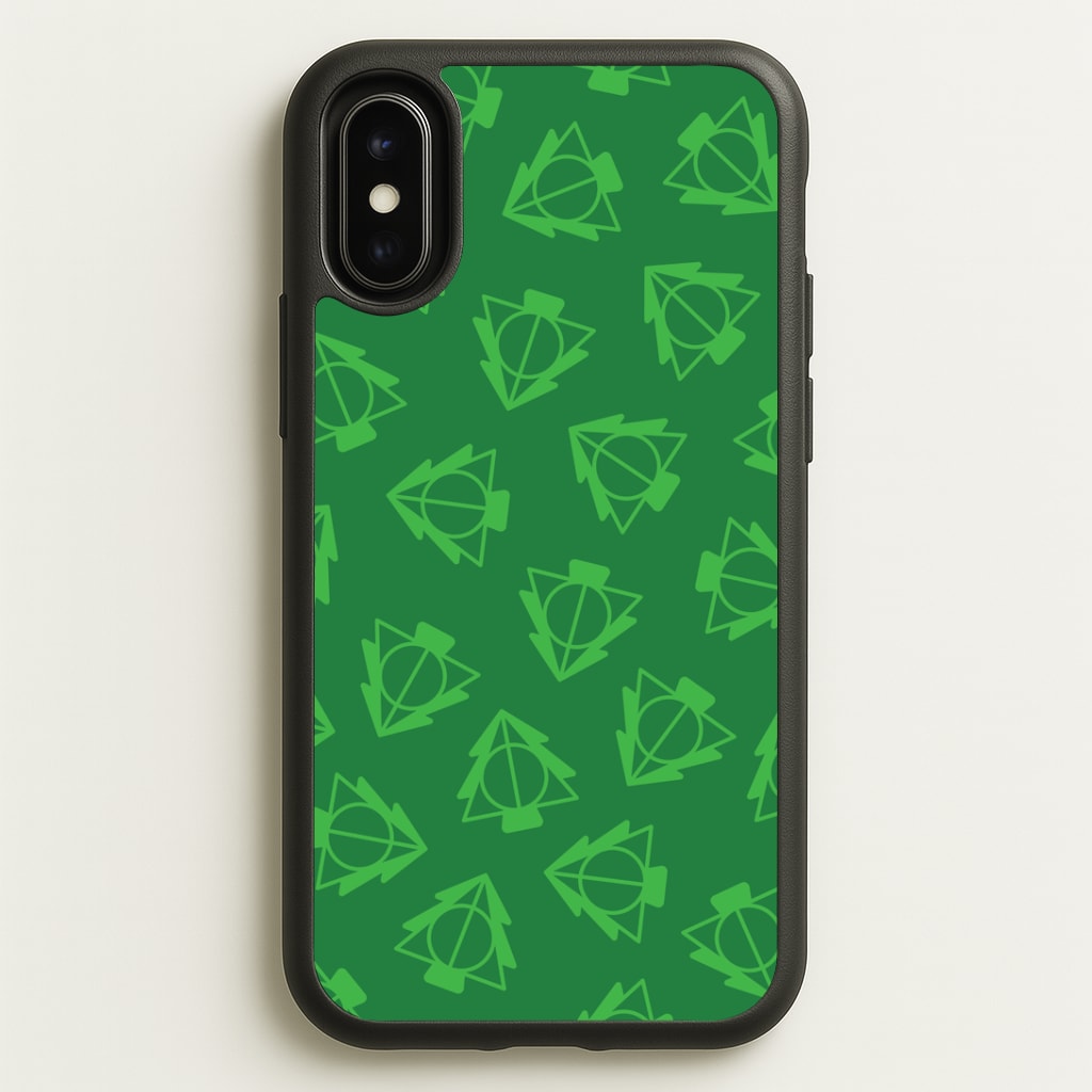 Christmas Tree Wizard Icon Pattern iPhone X / XS Case