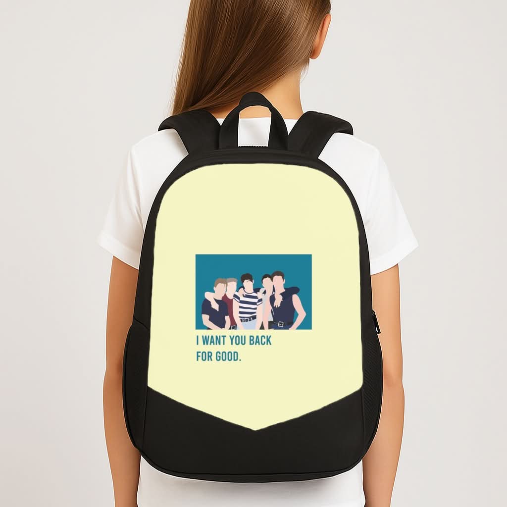 I Want You Back School Bag